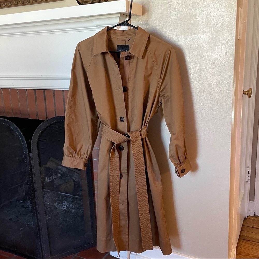 Madewell Montrose belted trench coat
